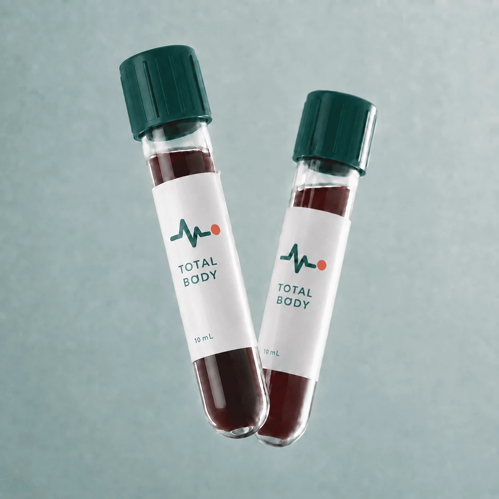Total Body Panel specimen vials